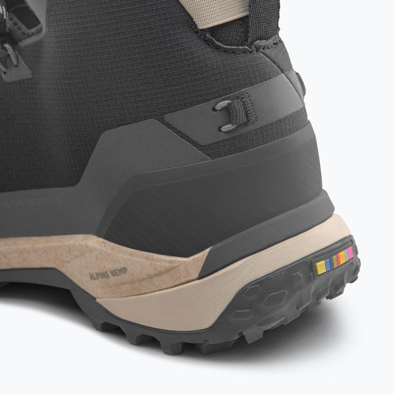 Dámske turistické topánky Salewa Puez Knit Mid Ptx black/black 8