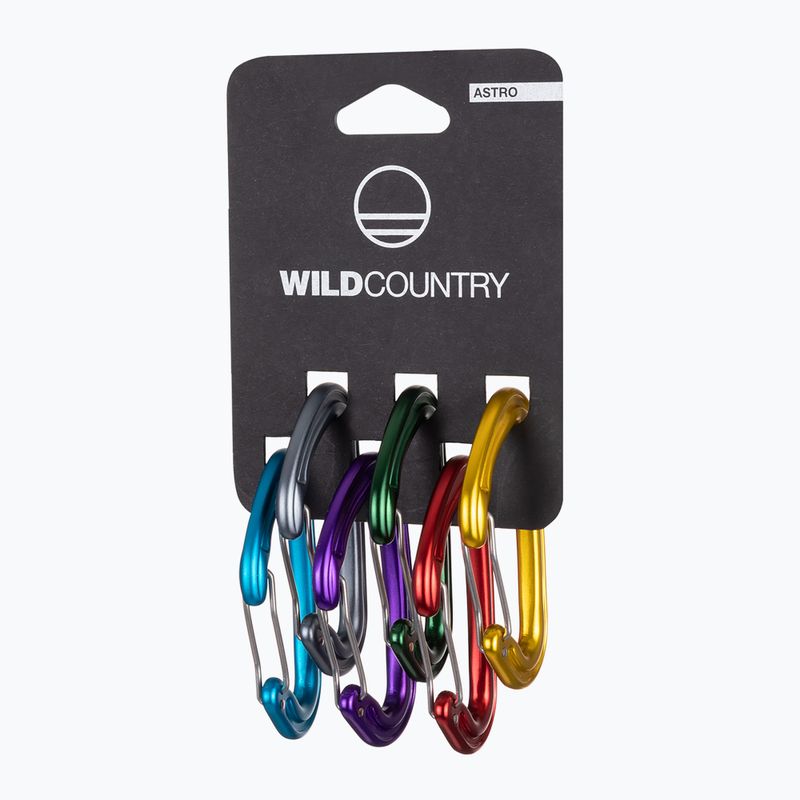 Sada karabínok Wild Country Astro Rack 6 ks