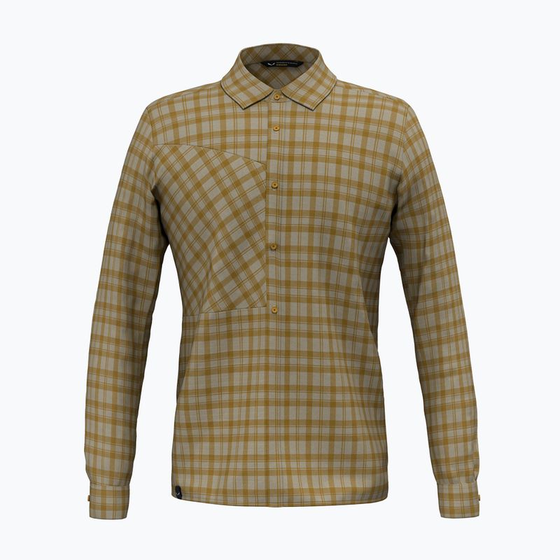 Pánska košeľa Salewa Fanes Flannel 5PL quicksand/golden brown