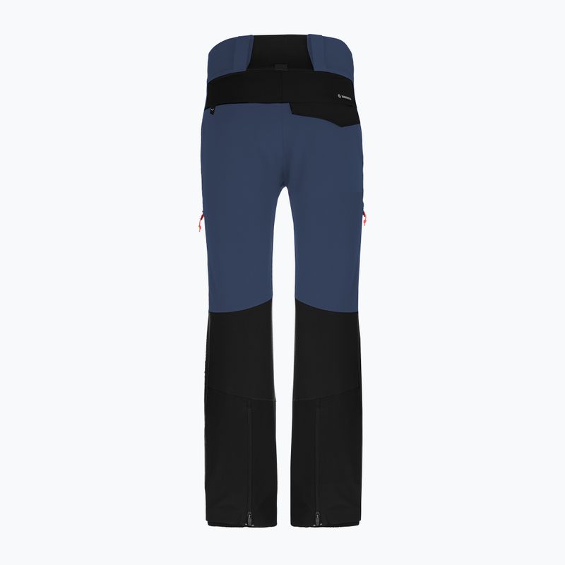 Pánske softshellové nohavice Salewa Sella DST dark denim 2