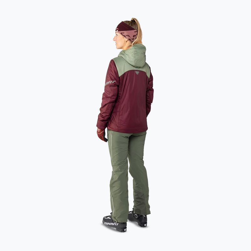 Dámska bunda DYNAFIT Radical Primaloft® s kapucňou port royal 3
