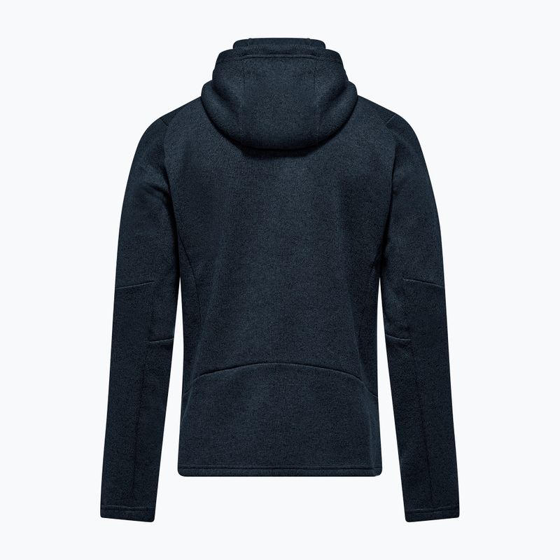 Pánska trekingová mikina Salewa Puez Rocca Polarlite Hood navy blazer 6