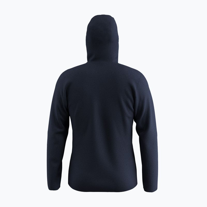 Pánska trekingová mikina Salewa Puez Rocca Polarlite Hood navy blazer 7