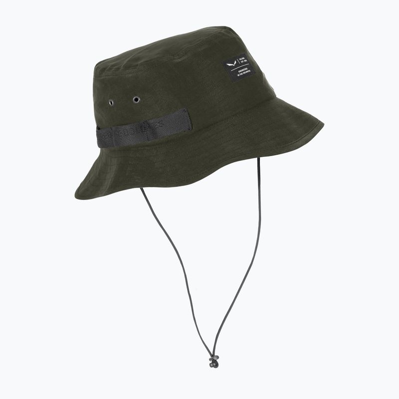 Klobúk Salewa Puez Hemp Brimmed dark olive