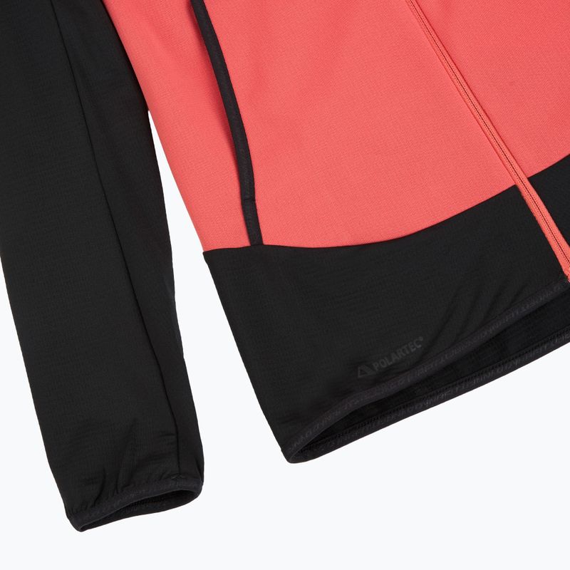Dámska trekingová mikina DYNAFIT Transalper Light Polartec Hoody black out cabana/6170 7