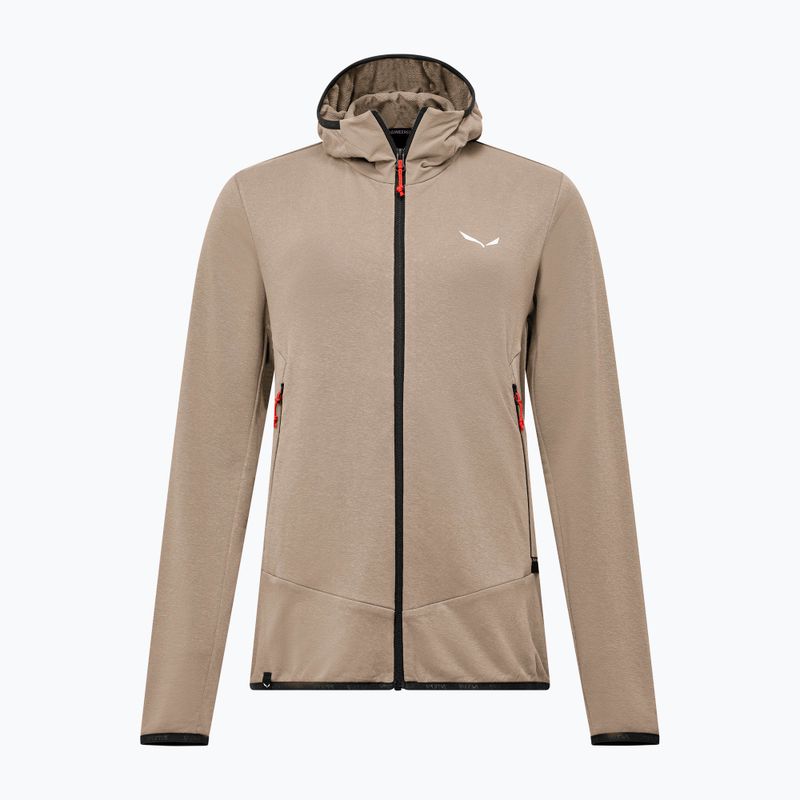 Dámska trekingová mikina Salewa  Agner Hemp 2 Hooded quicksand 7