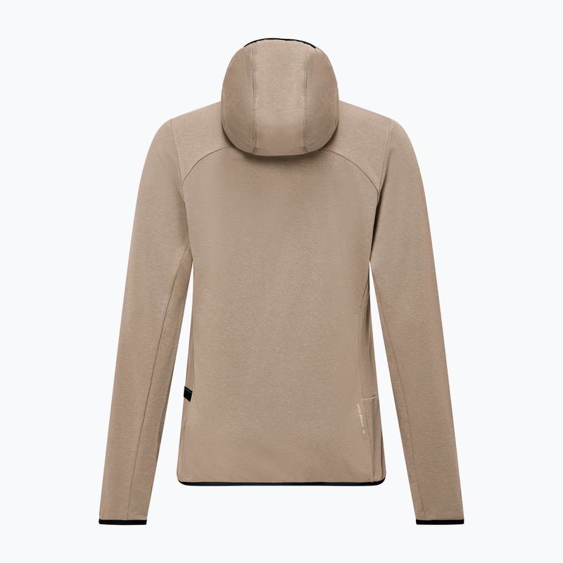 Dámska trekingová mikina Salewa  Agner Hemp 2 Hooded quicksand 8