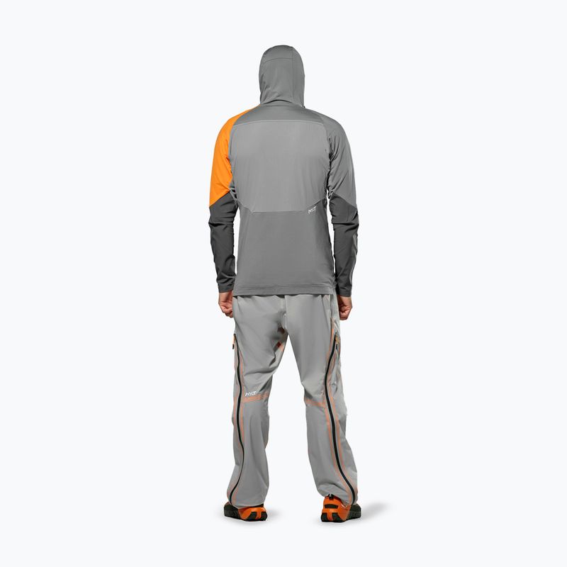 Pánska trekingová mikina Salewa NXT Hyb 1/2 Zip Tee quiet shade 3