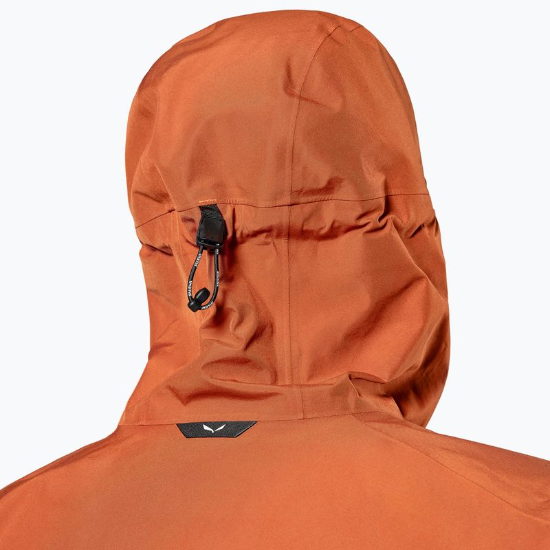 Pánska softshellová bunda Salewa Puez GTX 3L EPE bombay brown 5