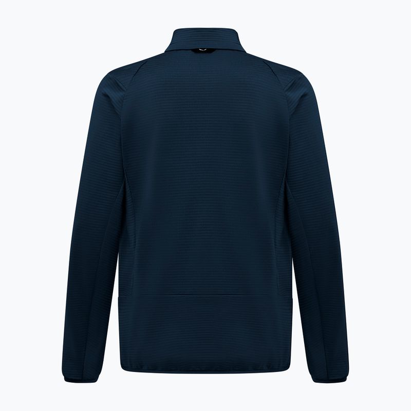 Pánska trekingová mikina Salewa Puez Altavia PL navy blazer 2
