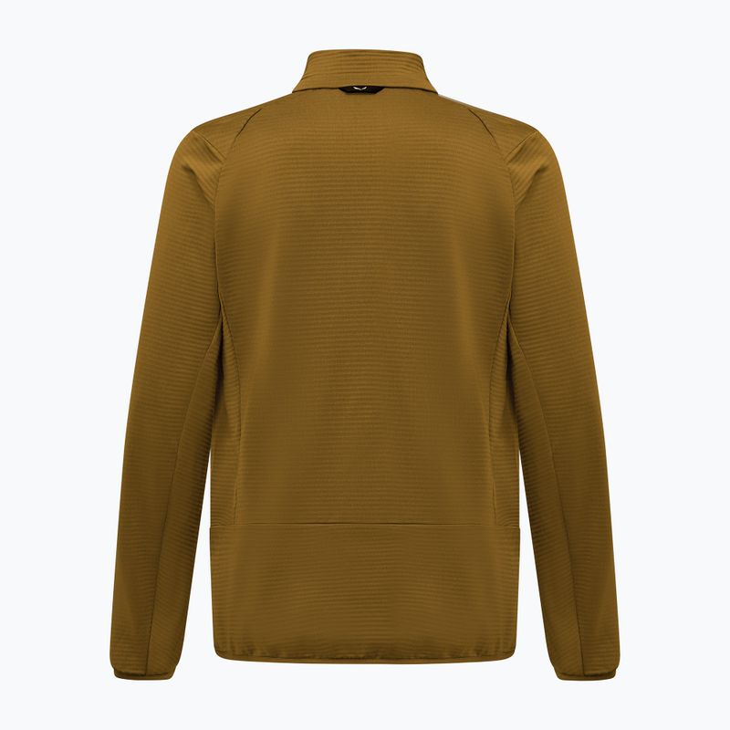 Pánska trekingová mikina Salewa Puez Altavia PL golden brown 2