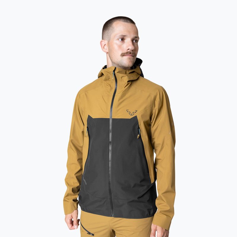Pánska bunda do dažďa DYNAFIT Transalper GTX relic/0910