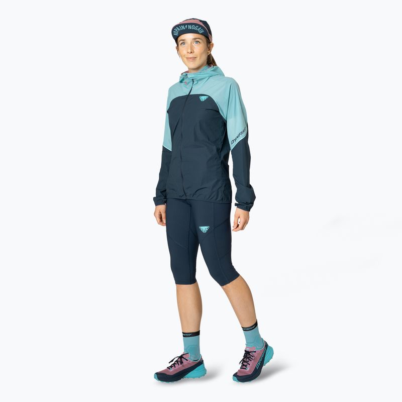 Dámska bežecká bunda DYNAFIT Alpine Wind marine blue 3