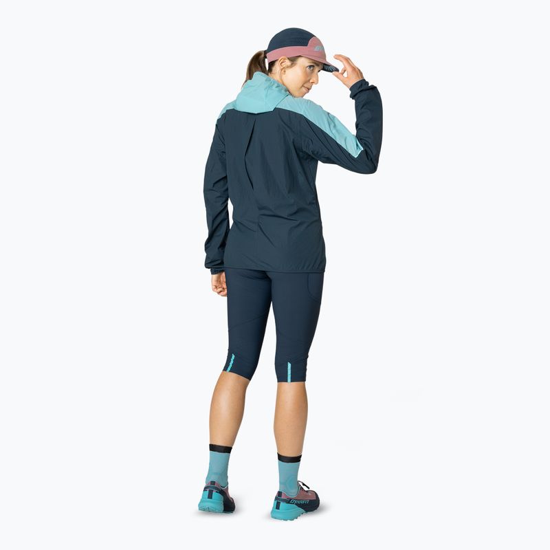 Dámska bežecká bunda DYNAFIT Alpine Wind marine blue 4