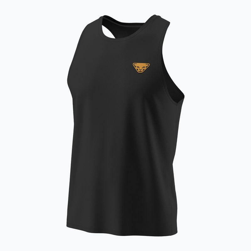 Pánske bežecké tričko DYNAFIT Trail Tank black out
