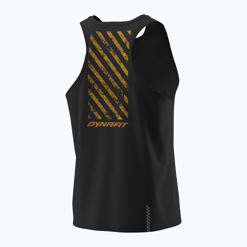 Pánske bežecké tričko DYNAFIT Trail Tank black out 2