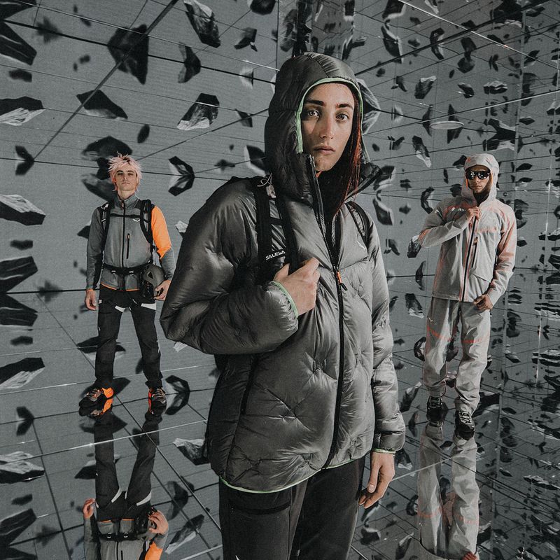 Dámska páperová bunda Salewa Nxt Rds quiet shade 10