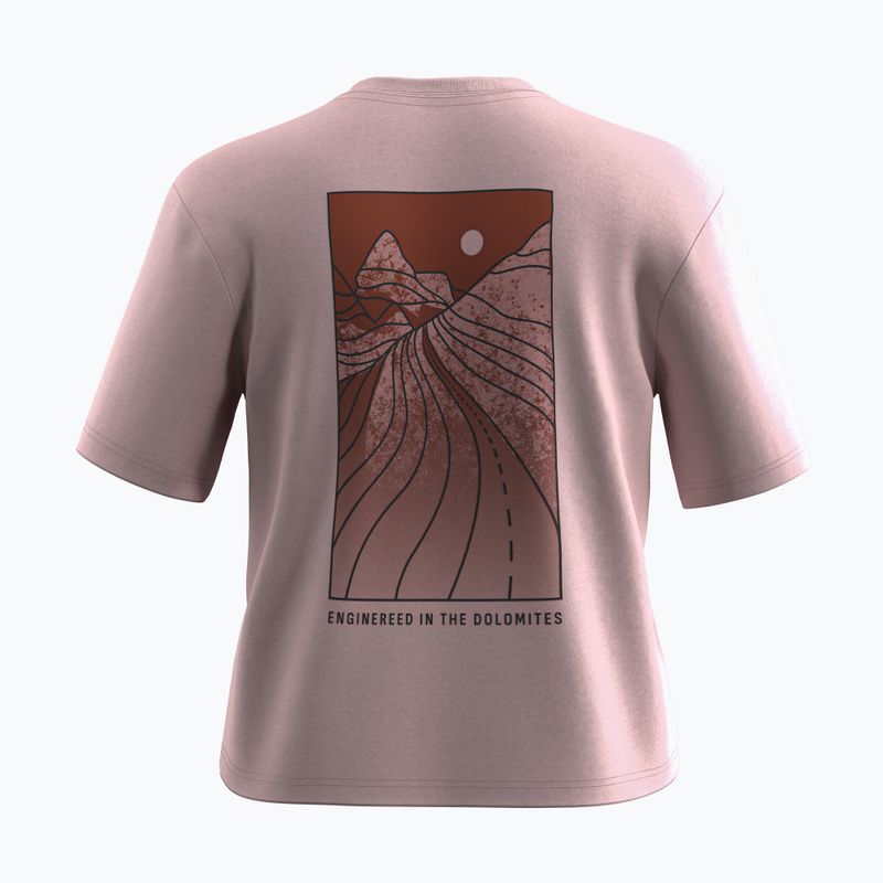 Dámske tričko Salewa Eagle Sunset Loose zephyr 2