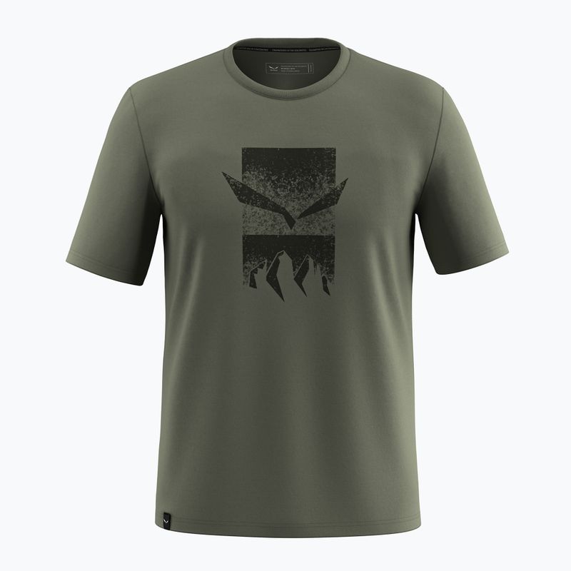 Pánske tričko Salewa Eagle 3CIME faded green