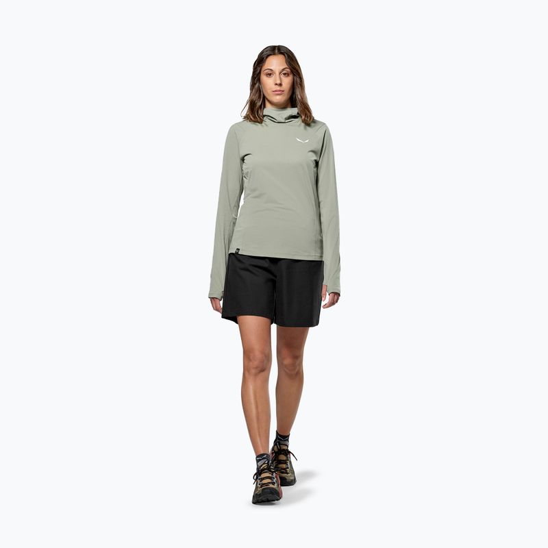 Dámska trekingová mikina Salewa Puez Sun Hoodie shadow 2