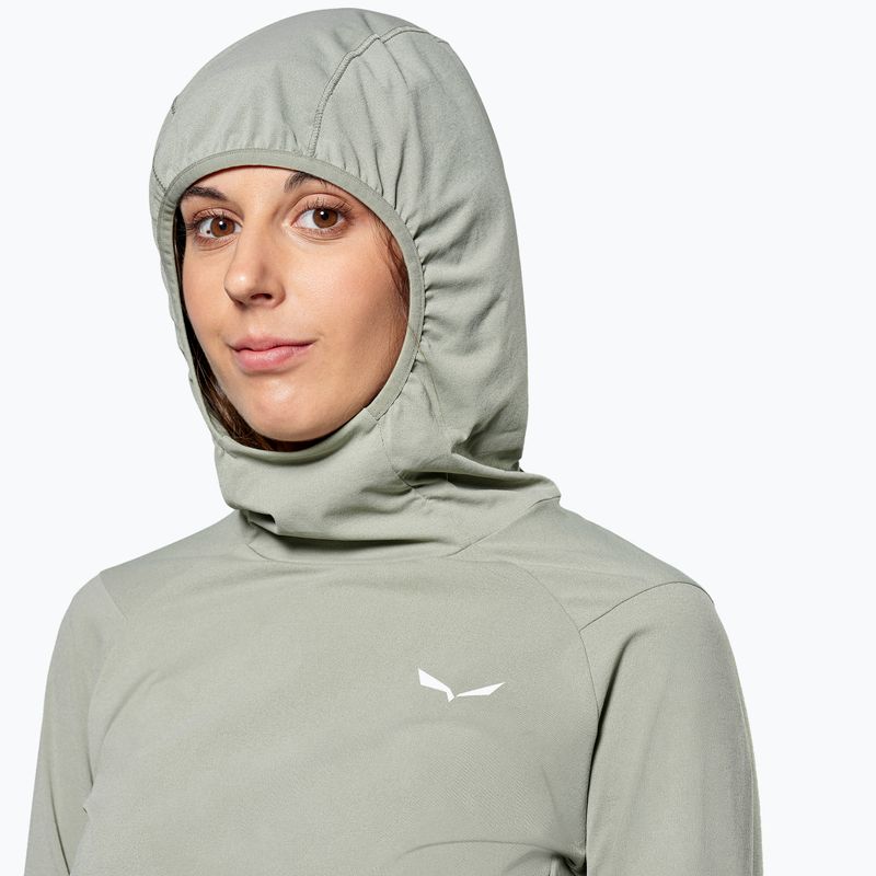 Dámska trekingová mikina Salewa Puez Sun Hoodie shadow 4