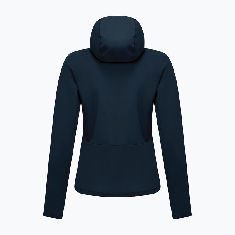 Dámska trekingová mikina Salewa Puez Sun Hoodie navy blazer 2