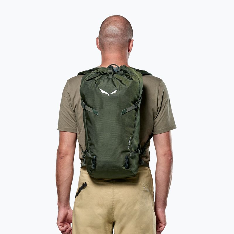 Lezecký batoh Salewa Climb Mate 25 l dark olive 5