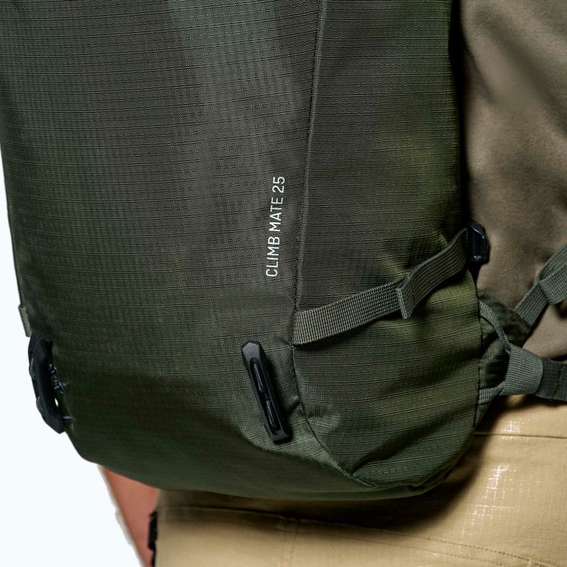 Lezecký batoh Salewa Climb Mate 25 l dark olive 7