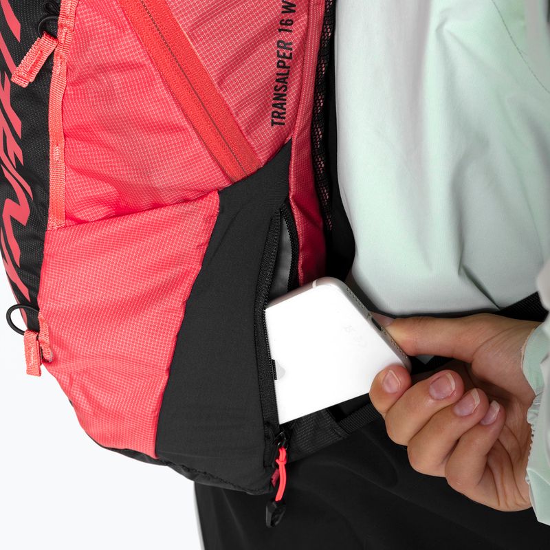 Dámsky turistický batoh DYNAFIT Transalper 16 l cabana/black out 8