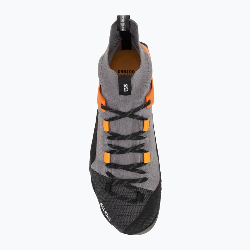 Pánske nástupové topánky Salewa Wildfire Nxt Knit alloy/tumeric 5