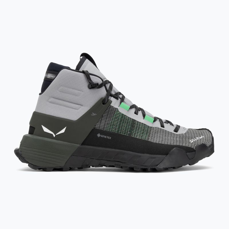 Pánske nástupové topánky Salewa Wildfire Nxt Mid GTX alloy / dark olive 2