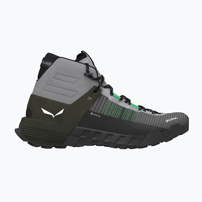 Pánske nástupové topánky Salewa Wildfire Nxt Mid GTX alloy / dark olive