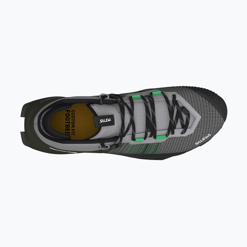 Pánske nástupové topánky Salewa Wildfire Nxt Mid GTX alloy / dark olive 5