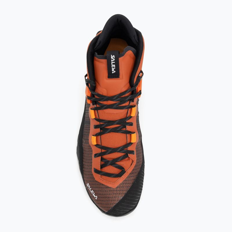Pánske nástupové topánky Salewa Wildfire Nxt Mid GTX bombay brown/tumeric 5