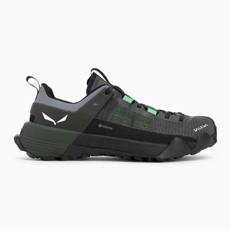 Pánske nástupové topánky Salewa Wildfire Nxt GTX onyx / irish green 2