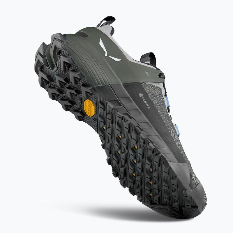 Dámske nástupové topánky Salewa Wildfire Nxt GTX alloy / dark olive 5