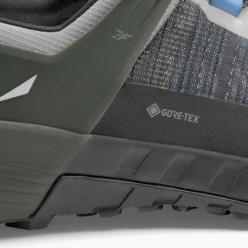 Dámske nástupové topánky Salewa Wildfire Nxt GTX alloy / dark olive 9