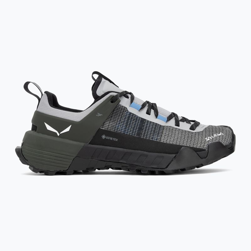 Dámske nástupové topánky Salewa Wildfire Nxt GTX alloy / dark olive 2