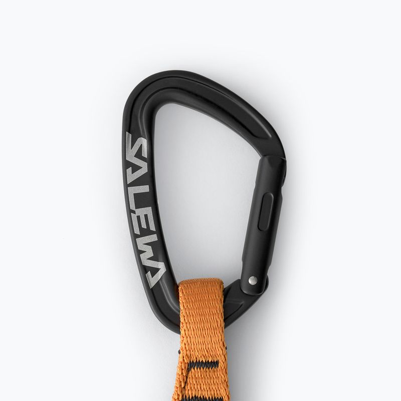 Express lezecký Salewa Ortles Str/Bnt 110 Qd climbing express black/orange 4
