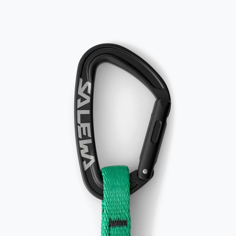 Lezecká expreska Salewa Ortles Str/Bnt 170 Qd black/irish green 3