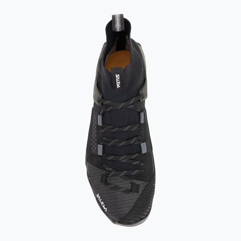 Pánske nástupové topánky Salewa Wildfire Nxt Knit onyx / dark olive 5