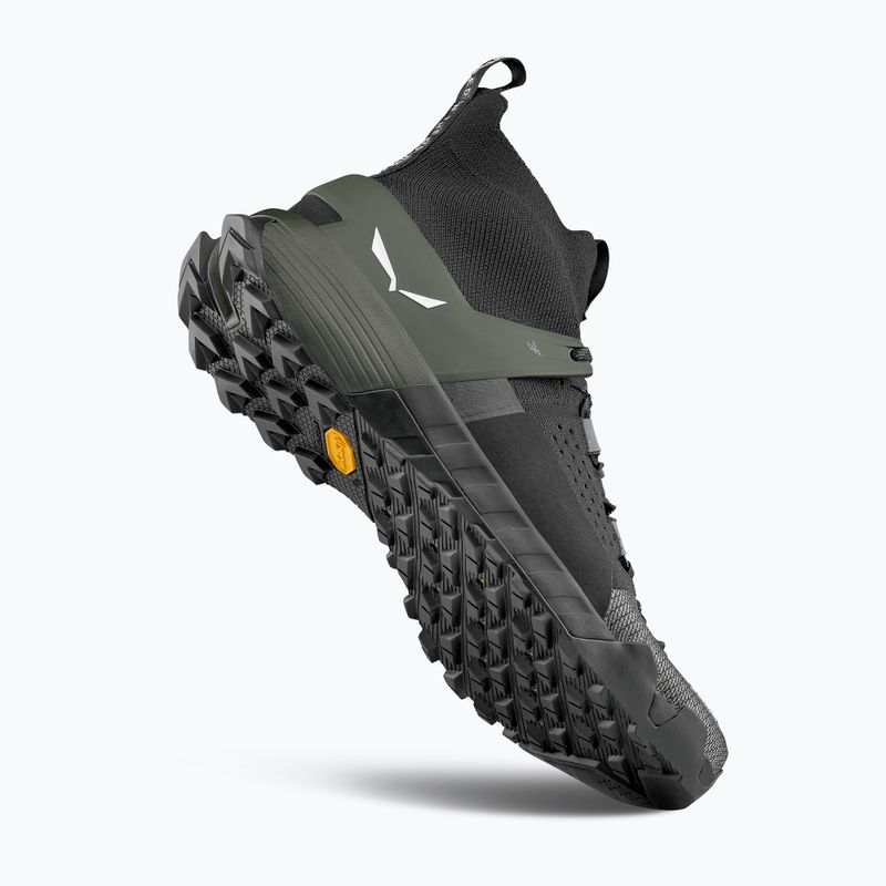 Pánske nástupové topánky Salewa Wildfire Nxt Knit onyx / dark olive 12