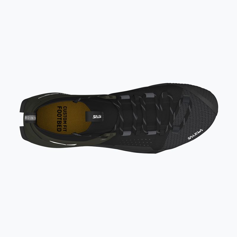 Pánske nástupové topánky Salewa Wildfire Nxt Knit onyx / dark olive 14