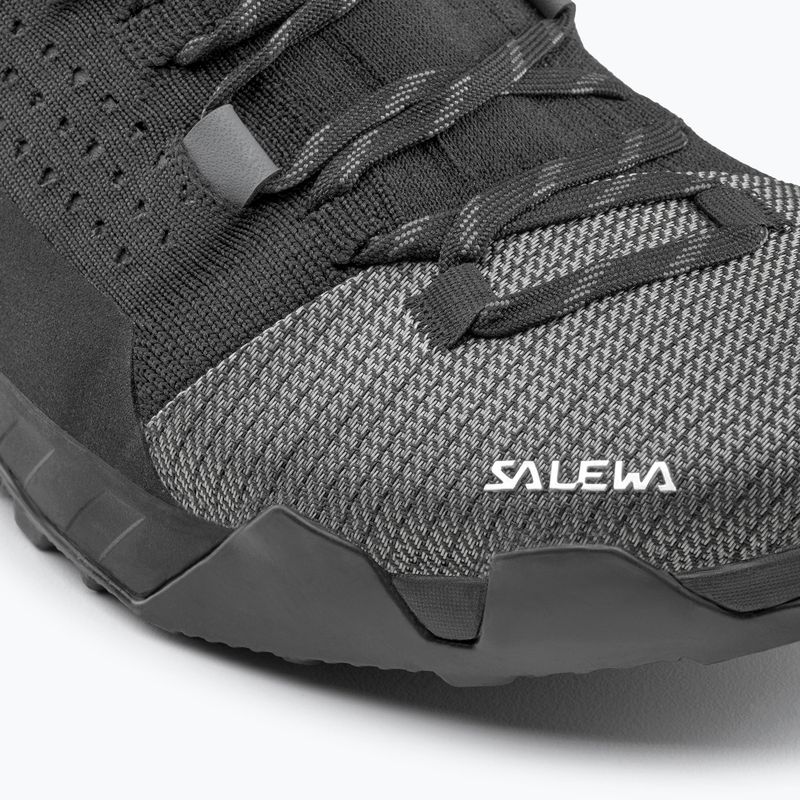 Pánske nástupové topánky Salewa Wildfire Nxt Knit onyx / dark olive 15