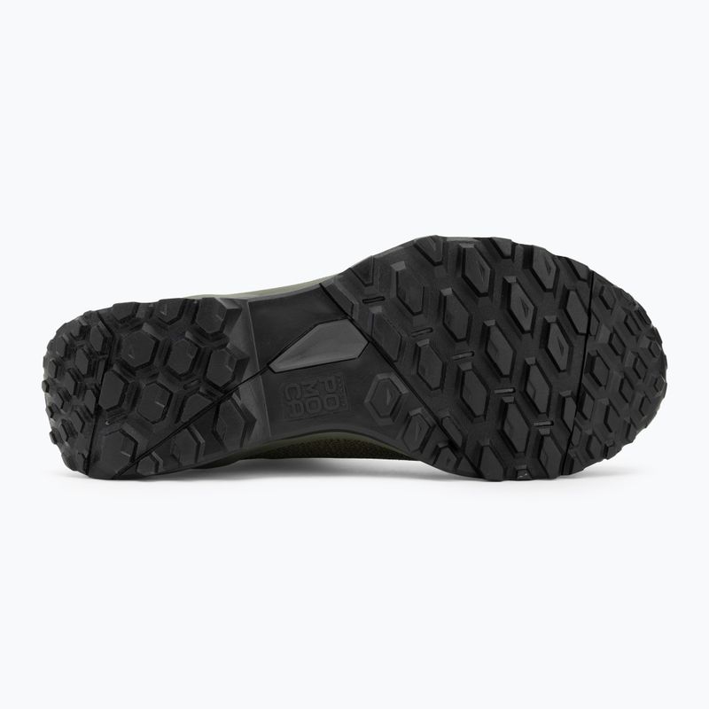 Pánske trekové topánky Salewa Puez Leather Mid Ptx shadow / dark olive 4