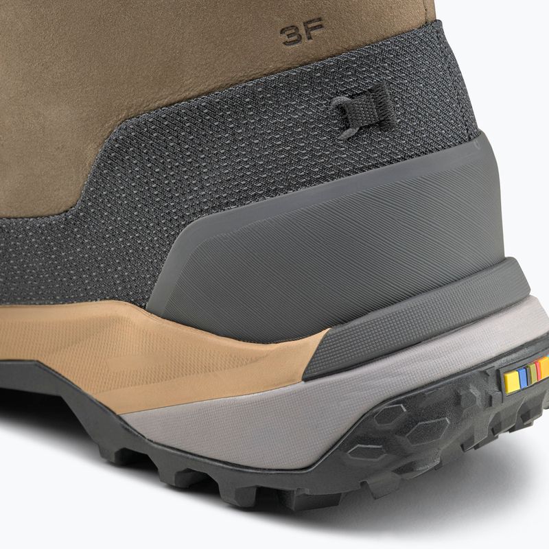 Dámske trekové topánky Salewa Puez Leather Mid Ptx bungee cord / onyx 9