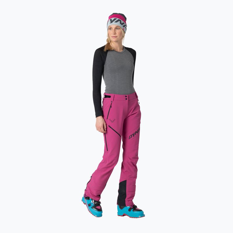 Dámske skitouringové nohavice DYNAFIT Mercury 2 Dynastretch magenta/0910 2