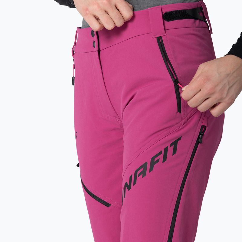 Dámske skitouringové nohavice DYNAFIT Mercury 2 Dynastretch magenta/0910 4