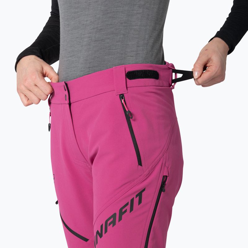 Dámske skitouringové nohavice DYNAFIT Mercury 2 Dynastretch magenta/0910 5