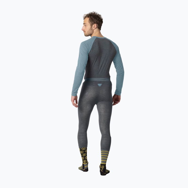 Pánske termo tričko longsleeve DYNAFIT Tour Light Merino smoke blue 3
